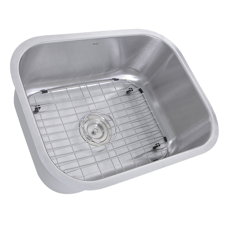 Nantucket Sinks NS09i-16 - 23 Inch Small Rectangle Single Bowl Undermount Stainless Steel Kitchen Sink, 16 Gauge - view 4