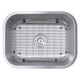 Nantucket Sinks NS09i-16 - 23 Inch Small Rectangle Single Bowl Undermount Stainless Steel Kitchen Sink, 16 Gauge