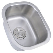 Nantucket Sinks NS1512 - 15 Inch Rectangle Undermount Stainless Steel Bar/Prep Sink, 18 Gauge - view 2