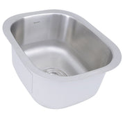 Nantucket Sinks NS1512 - 15 Inch Rectangle Undermount Stainless Steel Bar/Prep Sink, 18 Gauge - view 3