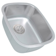 Nantucket Sinks NS20- Rectangle Undermount Stainless Steel Bar/Prep Sink, 18 Gauge - view 2