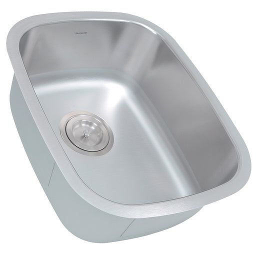 Nantucket Sinks NS20- Rectangle Undermount Stainless Steel Bar/Prep Sink, 18 Gauge - view 2