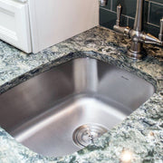 Nantucket Sinks NS20- Rectangle Undermount Stainless Steel Bar/Prep Sink, 18 Gauge - view 4
