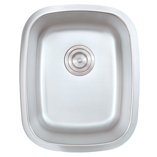 Nantucket Sinks NS20- Rectangle Undermount Stainless Steel Bar/Prep Sink, 18 Gauge