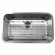 Nantucket Sinks NS3018-9-16 30 Inch Large Rectangle Single Bowl Undermount Stainless Steel Kitchen Sink, 9 Inches Deep