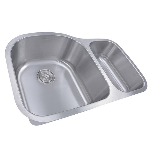Nantucket Sinks NS3121-16 - 31.5 Inch 70/30 Double bowl Undermount Stainless Steel Kitchen Sink, 16 Gauge - view 2