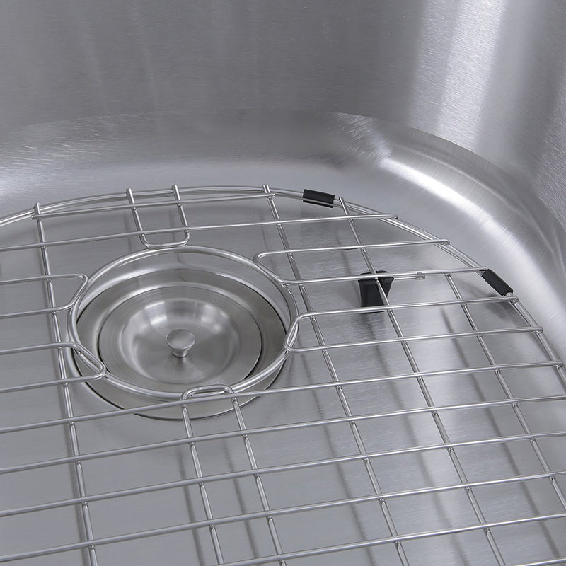 Nantucket Sinks NS3121-16 - 31.5 Inch 70/30 Double bowl Undermount Stainless Steel Kitchen Sink, 16 Gauge - view 3
