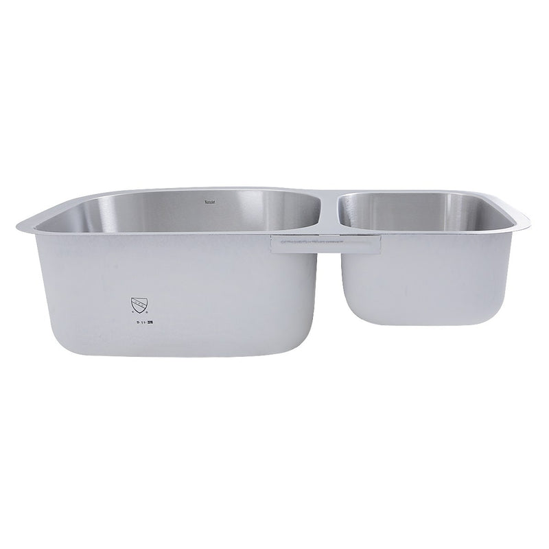 Nantucket Sinks NS3121-16 - 31.5 Inch 70/30 Double bowl Undermount Stainless Steel Kitchen Sink, 16 Gauge - view 4