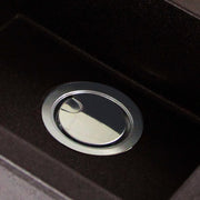 Nantucket Sinks NS35LCC-CH Chrome Flip Top Crumb Cup Kitchen Drain - view 4