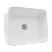 Nantucket Sinks Rectangle White Vessel Sink NSV105 - view 3