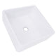 Nantucket Sinks Square White Vessel Sink NSV107A