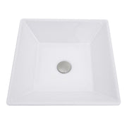 Nantucket Sinks Square Tapered White Vessel Sink NSV109 - view 3