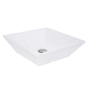 Nantucket Sinks Square Tapered White Vessel Sink NSV109 - view 4
