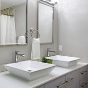 Nantucket Sinks Square Tapered White Vessel Sink NSV109 - view 6
