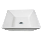 Nantucket Sinks Square Tapered White Vessel Sink NSV109