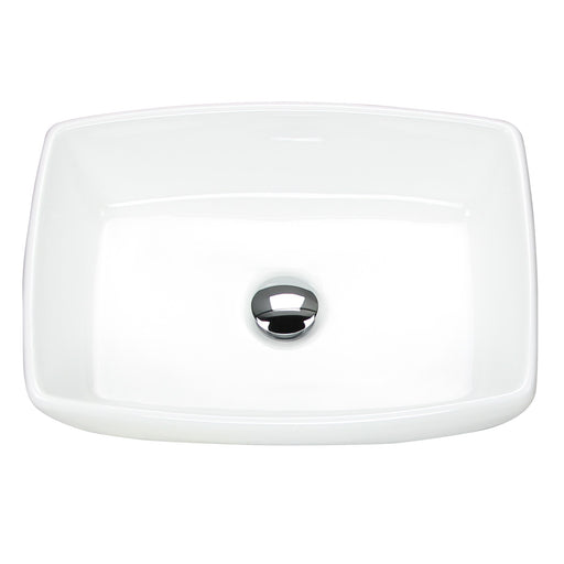 Nantucket Sinks White Rectangular Vessel Sink NSV1913 - view 2