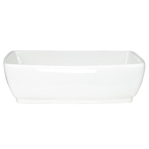 Nantucket Sinks White Rectangular Vessel Sink NSV1913