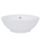 Nantucket Sinks 17 Inch Round White Vessel Sink With Overflow NSV218