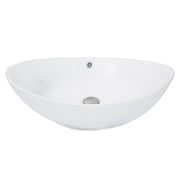 Nantucket Sinks Oblong White Vessel Sink NSV305 - view 3