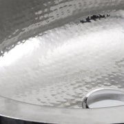 Nantucket Sinks OVS 17.75 Inch x 13.75 Inch Hand Hammered Stainless Steel Oval Undermount Bathroom Sink - view 5