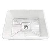 Nantucket Sinks 23.25 Inch Fireclay Farmhouse Kitchen Sink P-FCS23 - view 5
