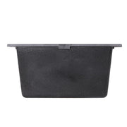 Nantucket Sinks 17" Single Bowl Undermount Granite Composite Bar-Prep Sink Black PR1716-BL - view 5