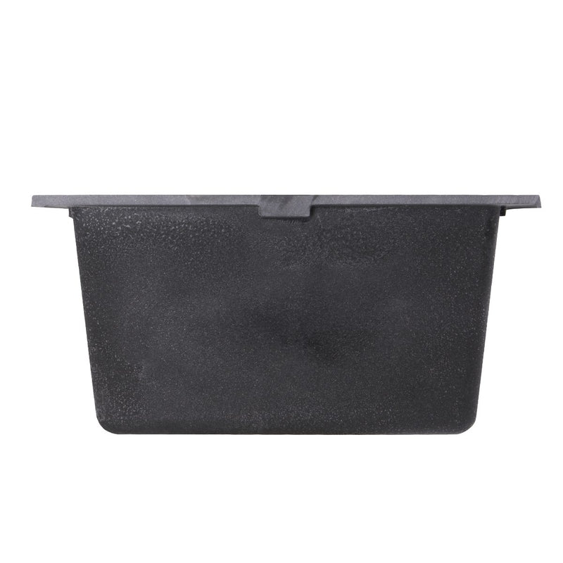 Nantucket Sinks 17" Single Bowl Undermount Granite Composite Bar-Prep Sink Black PR1716-BL - view 5