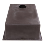 Nantucket Sinks 17" Single Bowl Undermount Granite Composite Bar-Prep Sink Brown PR1716-BR - view 4