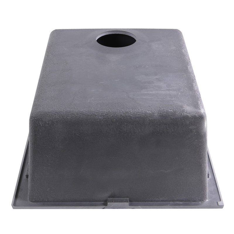 Nantucket Sinks 17" Single Bowl Undermount Granite Composite Bar-Prep Sink Titanium PR1716-TI - view 4