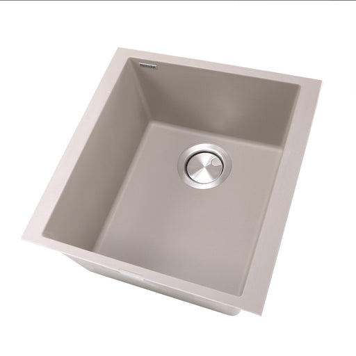 Nantucket Sinks 17" Single Bowl Undermount Granite Composite Bar-Prep Sink Truffle PR1716-TR - view 2