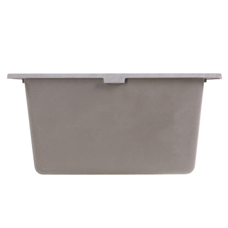Nantucket Sinks 17" Single Bowl Undermount Granite Composite Bar-Prep Sink Truffle PR1716-TR - view 5