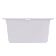 Nantucket Sinks 17" Single Bowl Undermount Granite Composite Bar-Prep Sink White PR1716-W - view 5