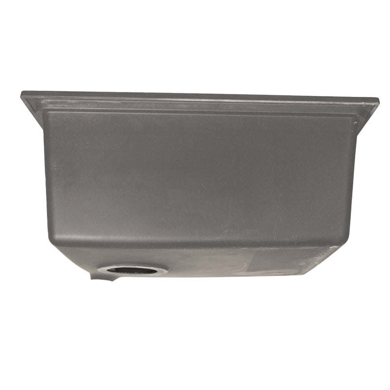 Nantucket Sinks 22" Dualmount Granite Composite Prep-Station with Side Set Drain - Titanium PR2219PS-TI - view 5