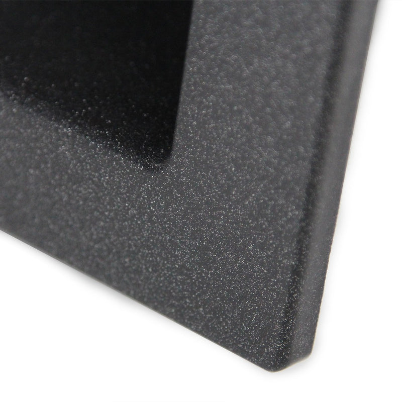 Nantucket Sinks Small Single Bowl Undermount Granite Composite Sink - Black PR2418-BL - view 2