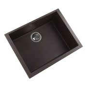 Nantucket Sinks Small Single Bowl Undermount Granite Composite Sink - Brown PR2418-BR - view 3