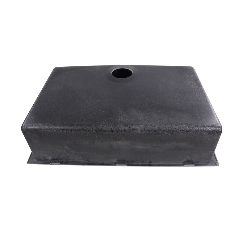 Nantucket Sinks Large Single Bowl Undermount Granite Composite Sink - Black PR3018-BL - view 4