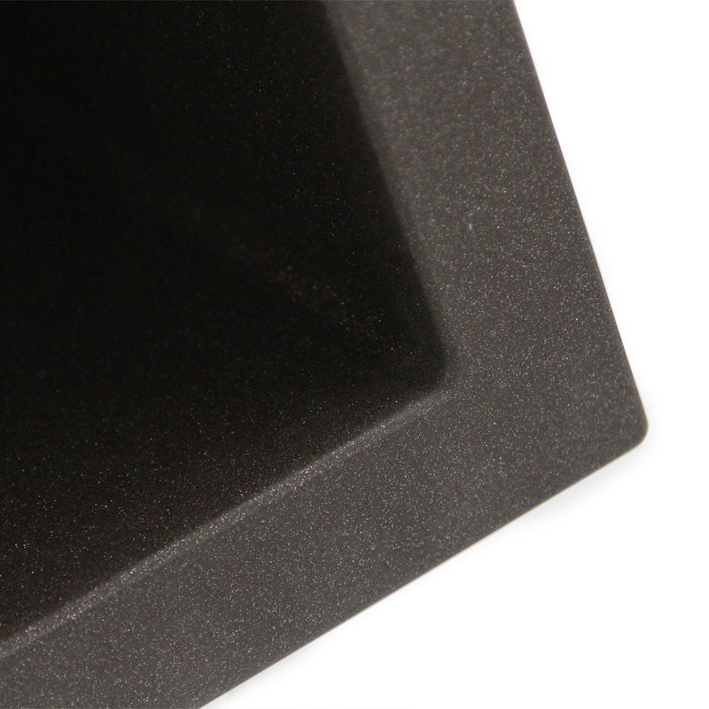 Nantucket Sinks Large Single Bowl Undermount Granite Composite Sink - Brown PR3018-BR - view 2
