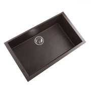Nantucket Sinks Large Single Bowl Undermount Granite Composite Sink - Brown PR3018-BR - view 3