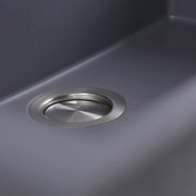 Nantucket Sinks Large Single Bowl Undermount Granite Composite Sink - Titanium PR3018-TI - view 3