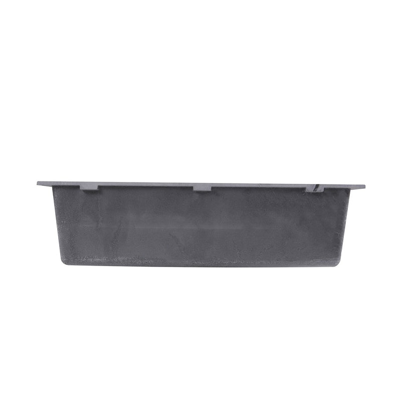 Nantucket Sinks Large Single Bowl Undermount Granite Composite Sink - Titanium PR3018-TI - view 4