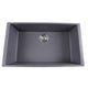 Nantucket Sinks Large Single Bowl Undermount Granite Composite Sink - Titanium PR3018-TI