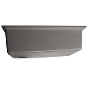 Nantucket Sinks 30" Dualmount Granite Composite Prep-Station with Side Set Drain - Titanium PR3019PS-TI - view 6