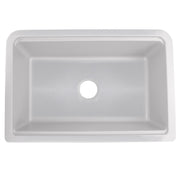 Nantucket Sinks 30-inch Reversible Workstation Granite Composite Apron Sink with Accessory Pack - Light Grey with Metallic Flecks PR3020-APS-G - view 3
