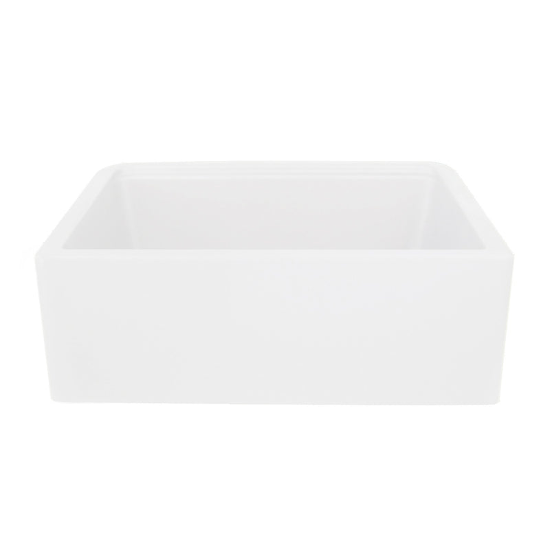 Nantucket Sinks 30-inch Reversible Workstation Granite Composite Apron Sink with Accessory Pack - White PR3020-APS-W - view 3