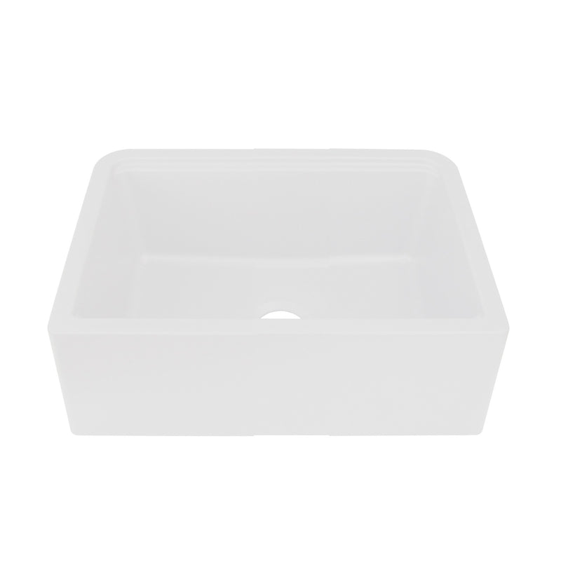 Nantucket Sinks 30-inch Reversible Workstation Granite Composite Apron Sink with Accessory Pack - White PR3020-APS-W - view 5