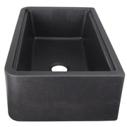 Nantucket Sinks 33-inch Reversible Workstation Granite Composite Apron Sink with Accessory Pack - Black with Metallic Flecks PR3320-APS-BL - view 6