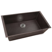 Nantucket Sinks 33-inch Undermount Granite Composite Sink in Brown PR3320-BR-UM - view 3