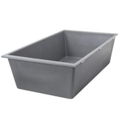 Nantucket Sinks 33-inch Undermount Granite Composite Sink in Titanium PR3320-TI-UM - view 4