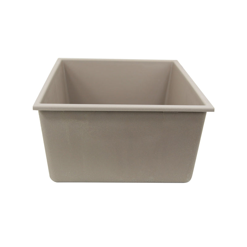 Nantucket Sinks 33-inch Undermount Granite Composite Sink in Truffle PR3320-TR-UM - view 5