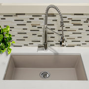 Nantucket Sinks 33-inch Undermount Granite Composite Sink in Truffle PR3320-TR-UM - view 6